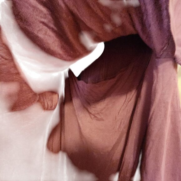 A Pea In The Pod Maternity / Nursing Asymmetrical Hem Tunic Top M - Picture 4 of 4